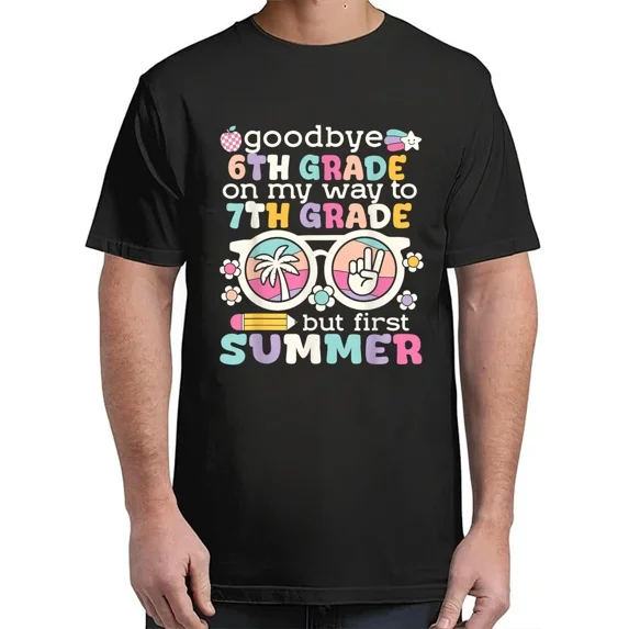 But First Summer Vintage Adult S-4XL T-Shirt