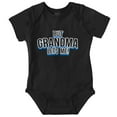 thumbnail image 1 of But Grandma Lets Me Cute Grandchild Romper Boys or Girls Infant Baby Brisco Brands 12M, 1 of 6