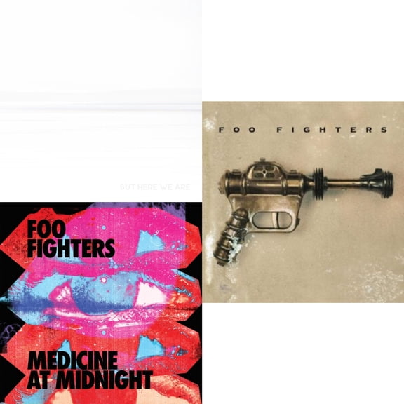 But Here We Are (White LP Vinyl) & Medicine At Midnight (140G) & Foo Fighters (Dl Card)
