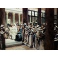 thumbnail image 1 of But No Man Laid Hands Upon Him, James Tissot (1836-1902 French) Poster Print (18 x 24), 1 of 1