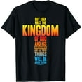 thumbnail image 1 of But Seek First The Kingdom Of God Bible Verse Matthew 6:33 T-Shirt, 1 of 4