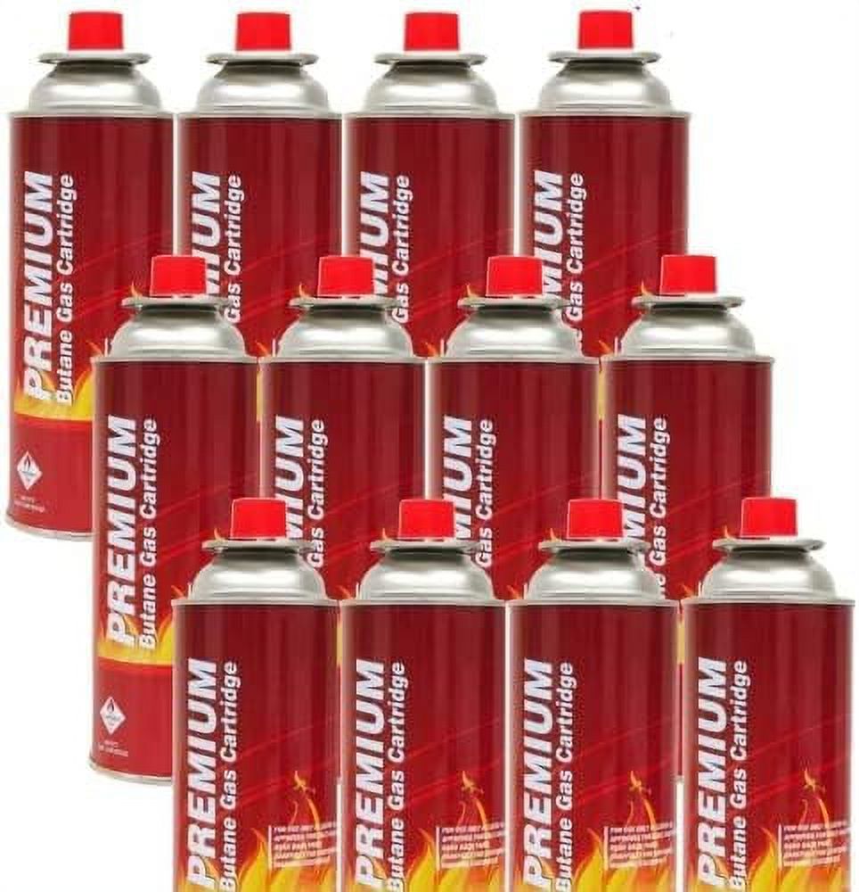 Butane Canister (12 Pack) Explosion Proof RVR Safety Release System