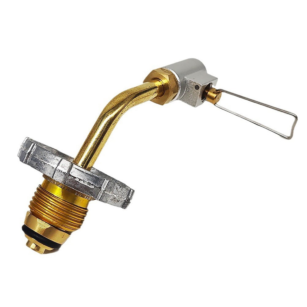 Butane Cylinder Tank Refill Adapter Connector Valve for Camping Stove