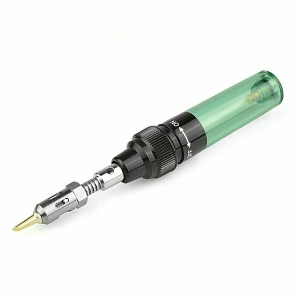 Butane Gas Soldering Iron Cordless Welding Torch Pen Tool Kit + Accessory Set