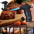 thumbnail image 1 of Butane Lighter under $5! Yannianjz Butane Lighter for Kitchen, Refillable Cooking Lighter with Safe Lock, Adjustable Flame Torch Lighter for BBQ, Candle and Outdoor Use, 1 of 6