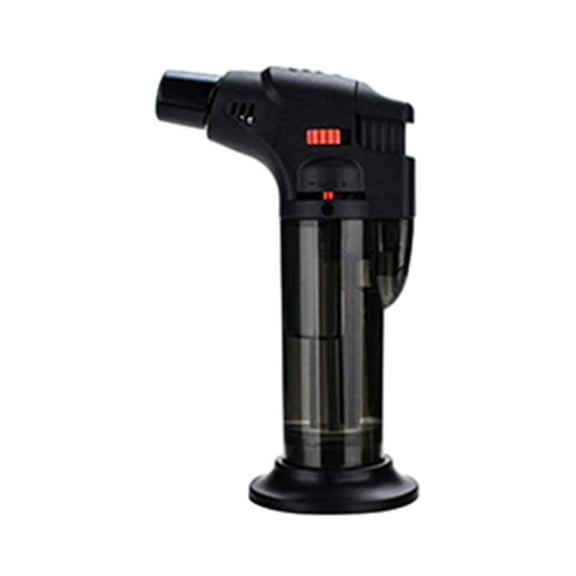 Butane Lighter,Torch Lighters,Butane Refillable Lighter,Single Jet Flame Windproof Torch Lighter,Utility Mini Gas Lighter,Blow Torch Lighters for Candle Fireplace Camping Grill Kitchen(No Fuel)