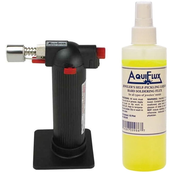 Butane Micro Torch Gas Dental Lab Jewelry Hobby Soldering With Flux