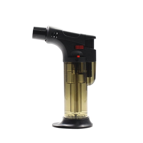 Butane Torch Kitchen Blow Lighter - Culinary Torches Chef Cooking Professional Adjustable Flame with Reverse Use for Creme, BBQ, Baking, (Butane Fuel Not Included)