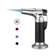 thumbnail image 1 of Butane Torch,Kitchen Torch Cooking Torch with Safety Lock & Adjustable Flame for Cooking,BBQ,Baking,Brulee,Creme,DIY Soldering(Butane Not Included), 1 of 7