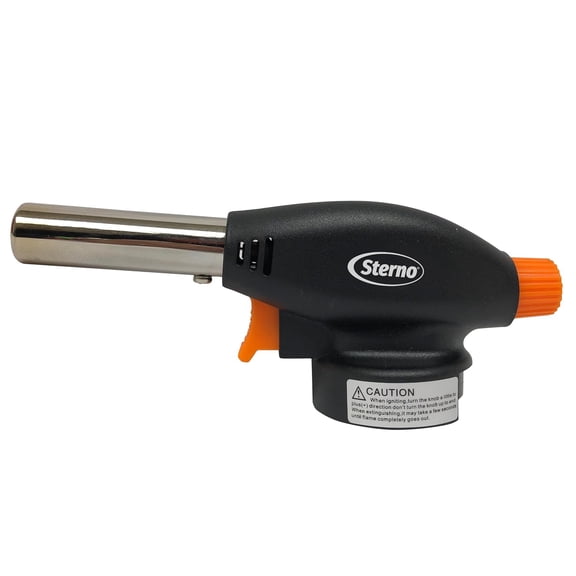 Butane Torch Lighter - Kitchen Blow Torch for Cooking With Automatic Safety Shut-Off Sensor - Compatible With Most Butane Fuel Canisters - 1 Handheld Torch