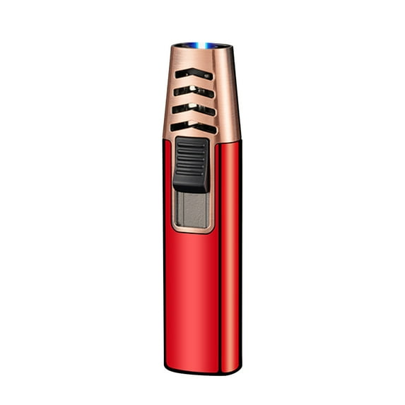 Butane Torch, Outdoor Windproof Cooking Torch Lighter,Torch Lighter Butane Lighter,Windproof Straight Torch Lighter ,Inflatable Gas Windproof Lighter,Refillable Butane Lighter For Outdoor BBQ Baking