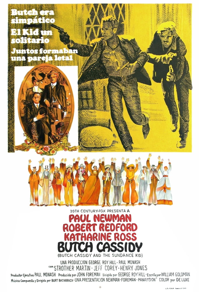 Butch Cassidy And The Sundance Kid Canvas Art - (11 x 17)