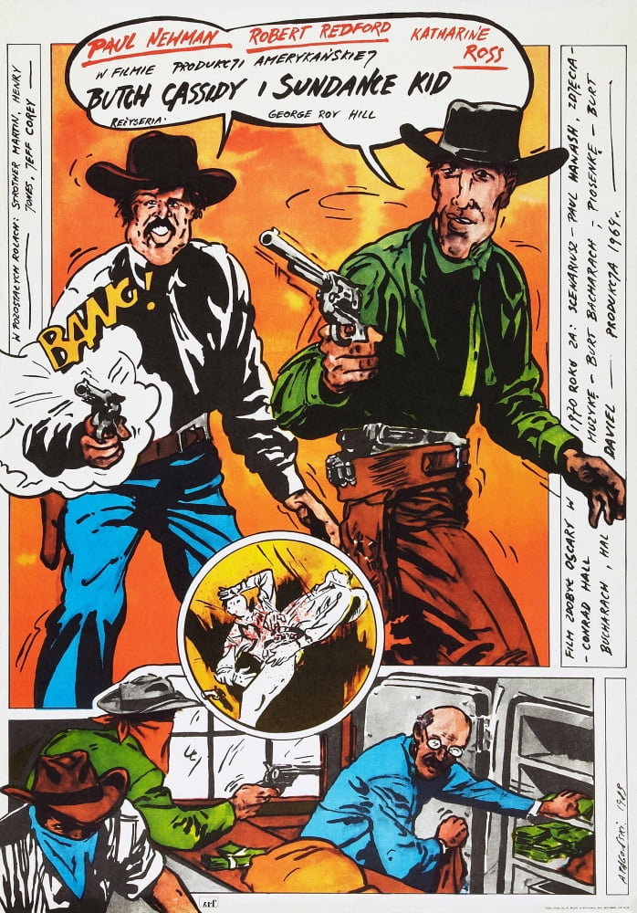 Butch Cassidy And The Sundance Kid Canvas Art -  (11 x 17)