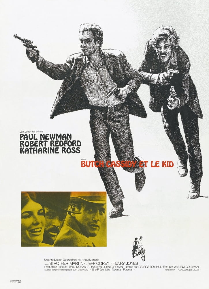 Butch Cassidy And The Sundance Kid Canvas Art - (24 x 36)
