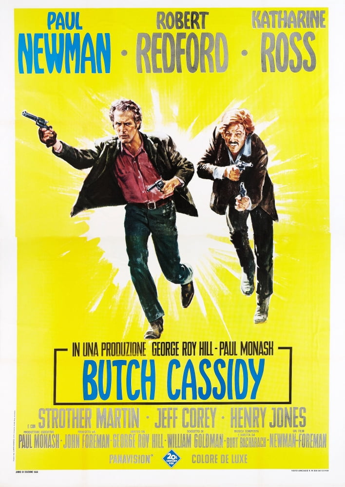 Butch Cassidy And The Sundance Kid Canvas Art - (24 x 36)