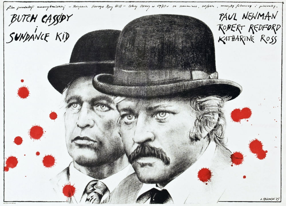 Butch Cassidy And The Sundance Kid Canvas Art - (28 x 22)
