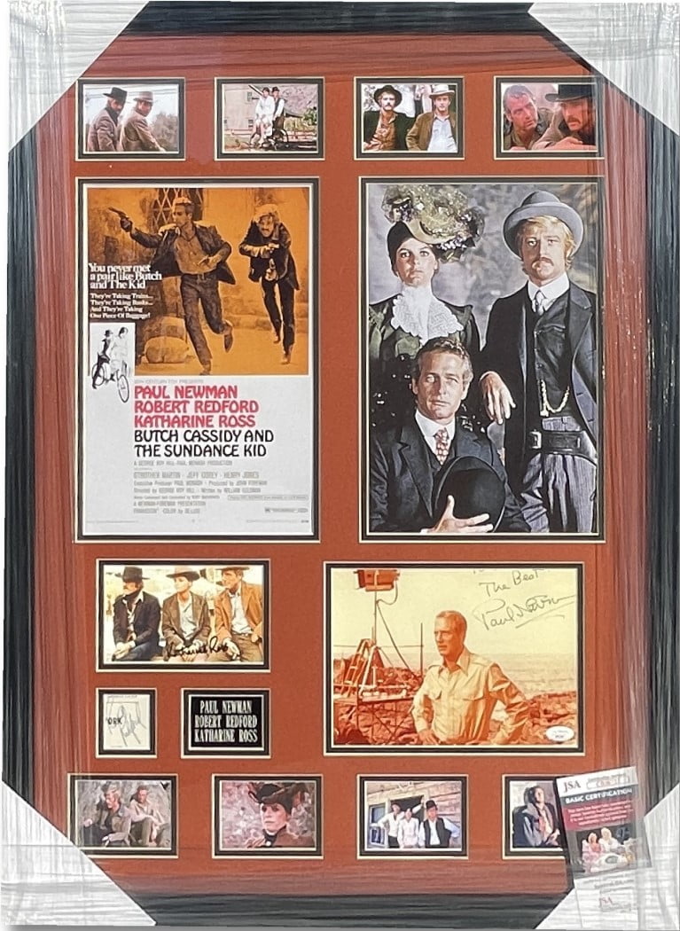 THE SUNDANCE KID CAST signed autographed photo COA Hologram main image 0