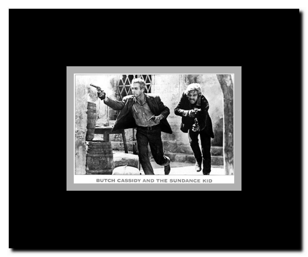 Butch Cassidy and the Sundance Kid Framed Movie Poster