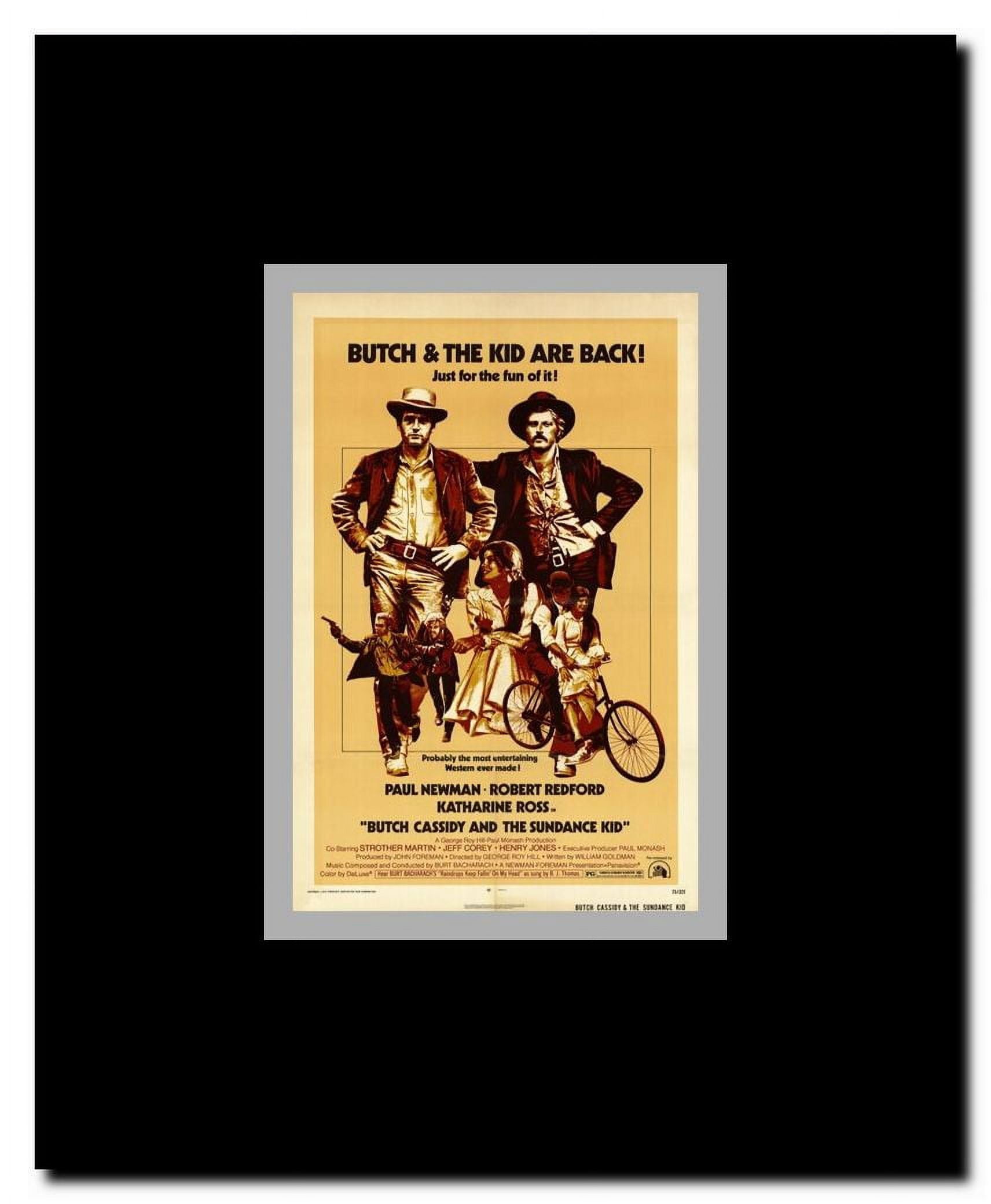 Butch Cassidy and the Sundance Kid Framed Movie Poster