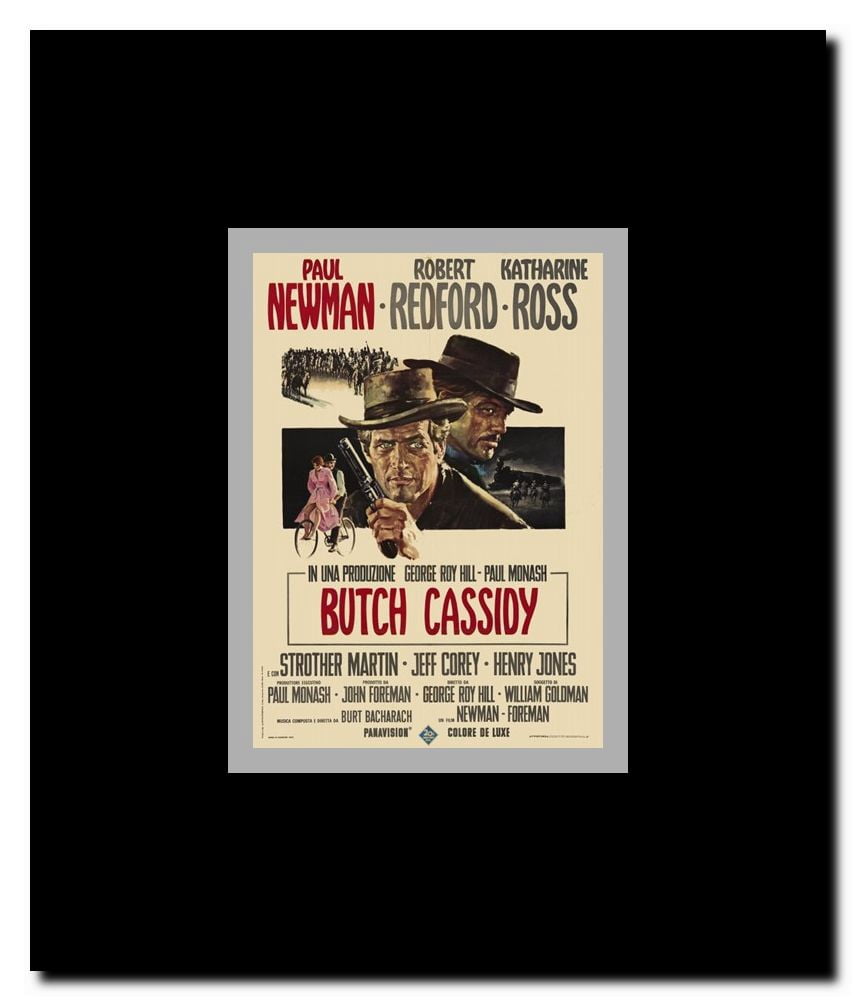 Butch Cassidy and the Sundance Kid Framed Movie Poster