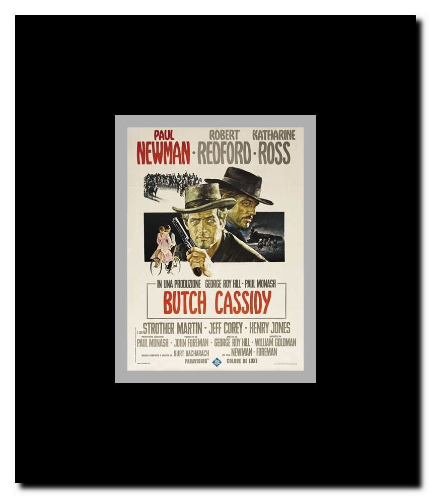 Butch Cassidy and the Sundance Kid Framed Movie Poster
