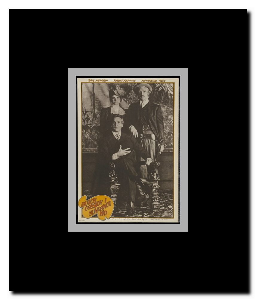 Butch Cassidy and the Sundance Kid Framed Movie Poster