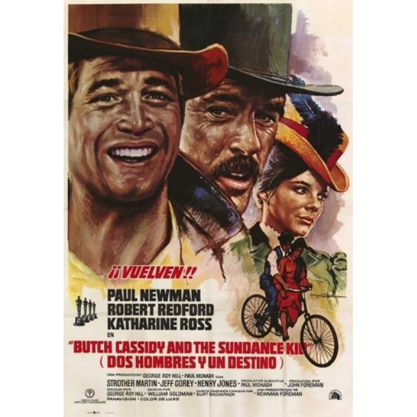 Butch Cassidy and the Sundance Kid Movie Poster (11 x 17) - Item ...