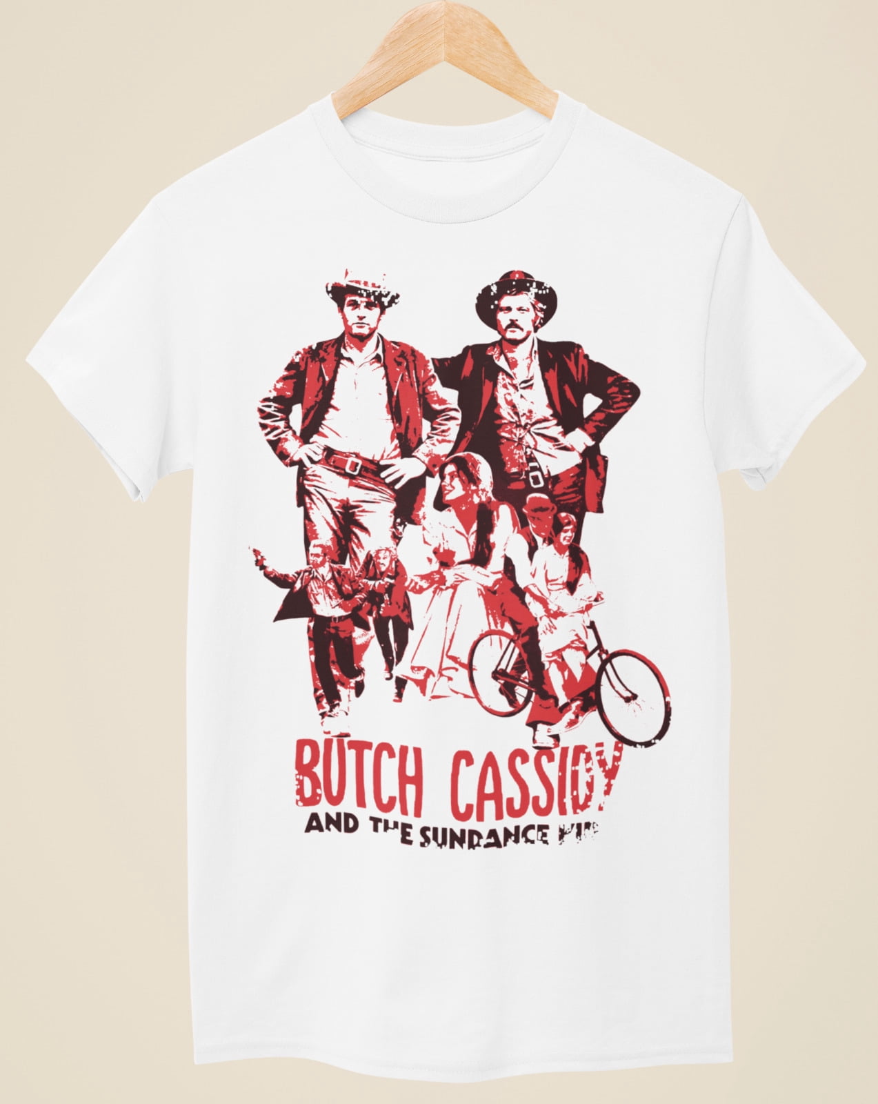 Butch Cassidy and the Sundance Kid - Movie Poster Inspired Unisex White ...
