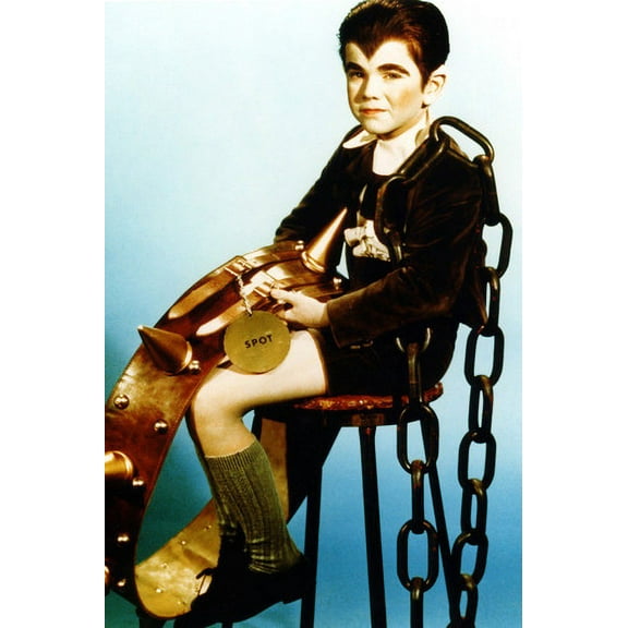 Butch Patrick Color The Munsters 24x36 Poster with Spot the invisible dog