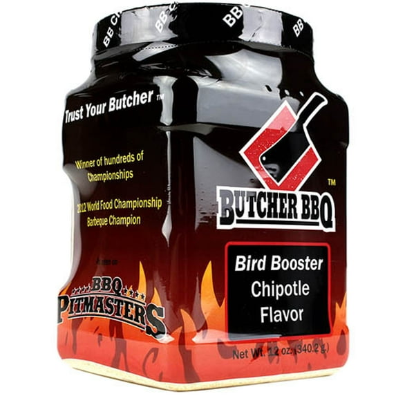 Butcher BBQ Bird Booster Chipotle Injection Seasioning 12 oz. Gluten and MSG Free