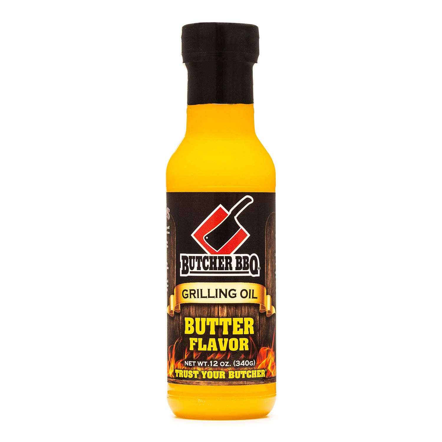Butcher BBQ Grilling Oil STF9 Butter 12 Oz World Winning Formula