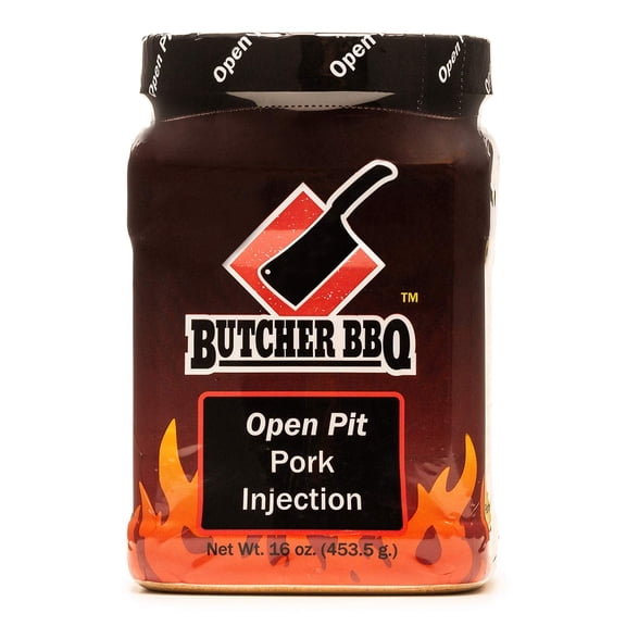 Butcher BBQ Open Pit Pork Injection or Marinade 16 oz. Gluten Free and MSG Free