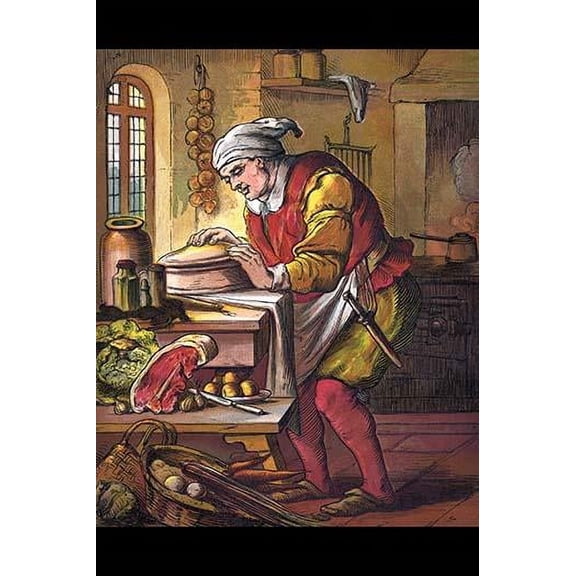 Butcher, Baker, Candlestick Maker-Fine Art Canvas Print (20" x 30")