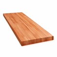 Solid Tech Countertop Butcher Block Countertop, Food-Safe Oil Finished, 18