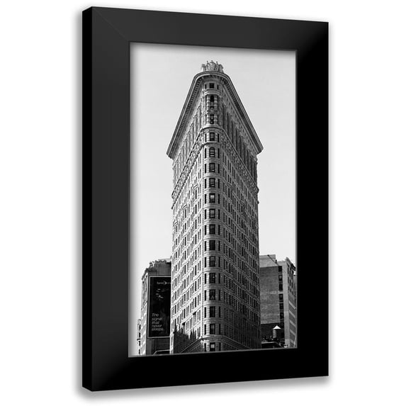 Butcher, Dave 14x24 Black Modern Framed Museum Art Print Titled - New York Flatiron III