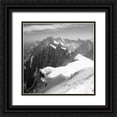 thumbnail image 1 of Butcher, Dave 26x26 Black Ornate Wood Framed with Double Matting Museum Art Print Titled - Descent to the Vallee Blanche-Chamonix, 1 of 4
