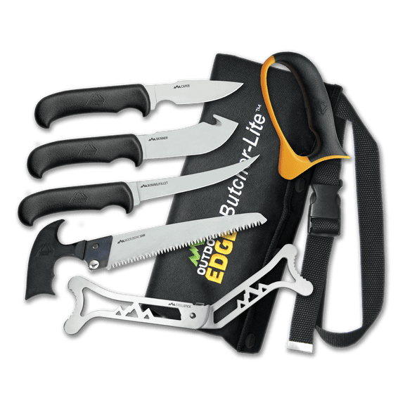 Outdoor Edge Butcher-Lite 8-Piece Game Processing Kit