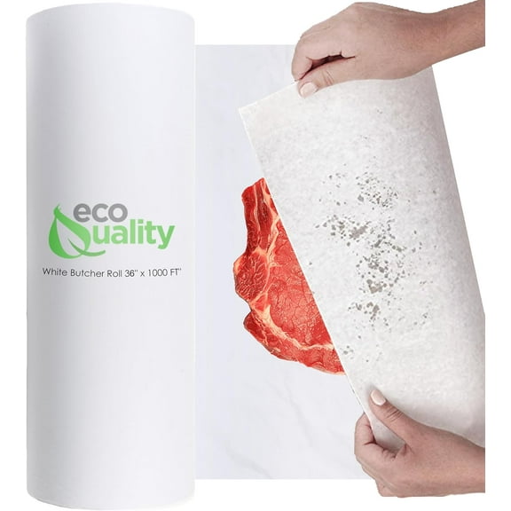 Butcher Paper 36 inch x 1000 FT - Food Service Wrapping Paper Roll for Butcher, Freezer Paper, Restaurants, Food Service, Butcher Paper, Meat Paper, Freezer Roll (1)