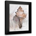 thumbnail image 1 of Butcher, Sarah 11x14 Black Modern Framed Museum Art Print Titled - Geo Shell 2, 1 of 5