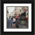 thumbnail image 1 of Butcher, Sarah 12x12 Black Ornate Wood Framed with Double Matting Museum Art Print Titled - Streets of Paris, 1 of 4