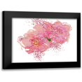 thumbnail image 1 of Butcher, Sarah 14x12 Black Modern Framed Museum Art Print Titled - Pink Peonies, 1 of 5