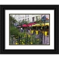 thumbnail image 1 of Butcher, Sarah 14x12 Black Ornate Wood Framed with Double Matting Museum Art Print Titled - Place Du Petitpont, 1 of 4