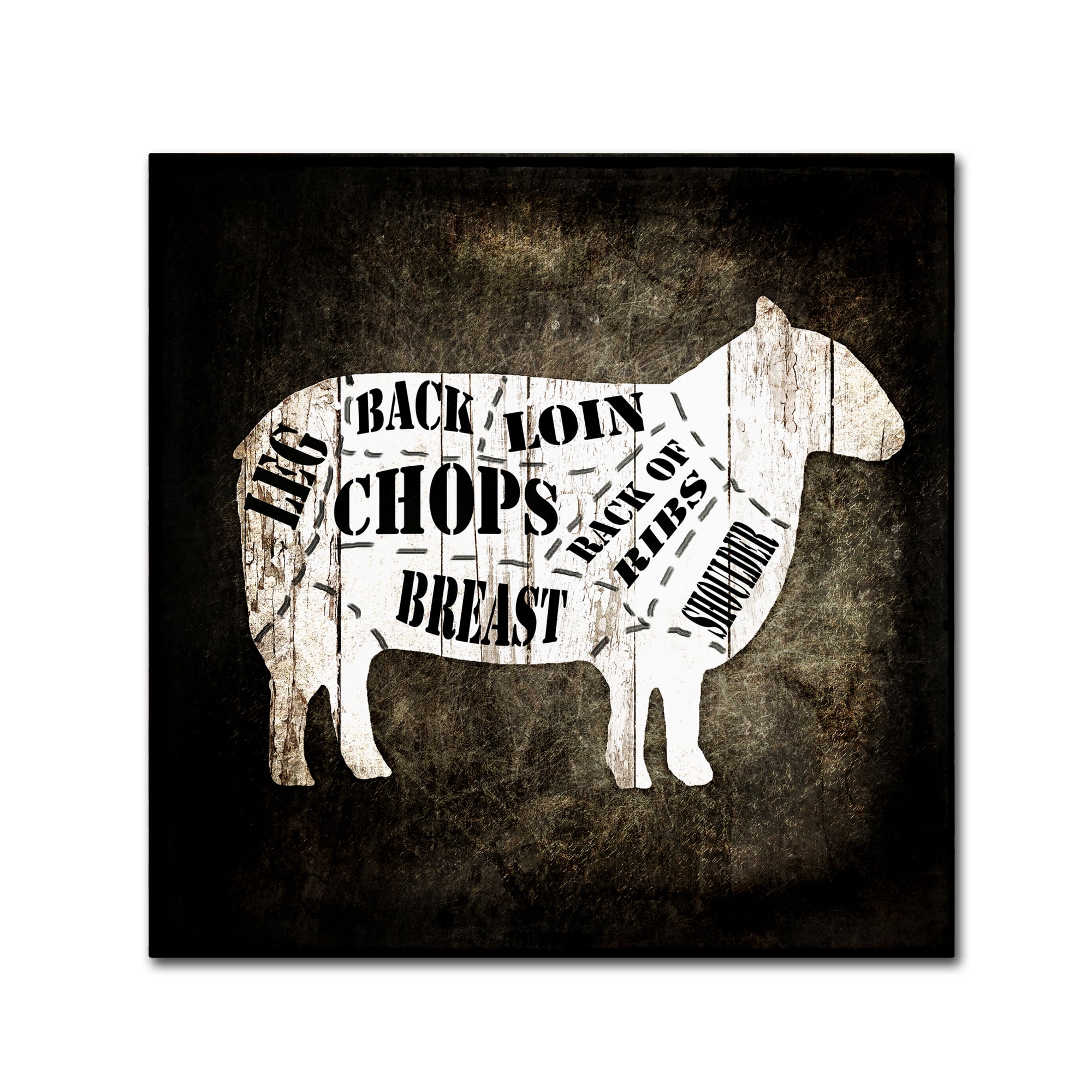 Butcher Shop IV' Canvas Art by LightBoxJournal