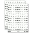 thumbnail image 1 of Butcher's Meat Cleaver 200+ Round Stickers - White - Gloss Finish - 0.50" Size, 1 of 3