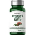 thumbnail image 1 of Butchers Broom Capsules | 1250 mg | 120 Count | Herb Root Extract for Men and Women | by Piping Rock, 1 of 7