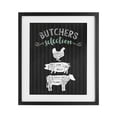 thumbnail image 1 of Stupell Industries Modern Butchers Selection Animal Sections Black Framed Print Under Glass, 17 x 21, by Lettered and Lined, 1 of 8