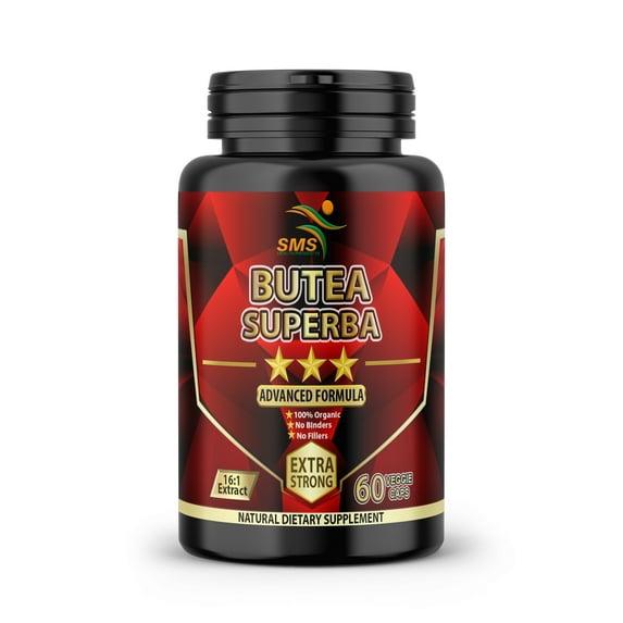 Butea Superba Pills Red Kwao Krua 1000mg DAILY Mens Health Organic 60 Capsules
