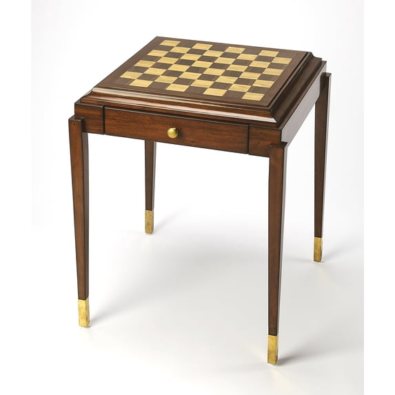Butler Specialty Company Adrian Wood Game Table - Antique Cherry Brown