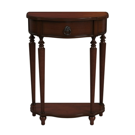 Butler Specialty Ashby Demilune Cherry  Console Table With Storage
