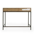 thumbnail image 1 of Butler Belka 40 In. Desk with Drawers - Black, 1 of 5